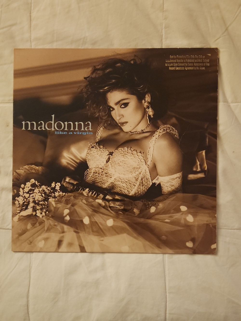 DJ COPY Madonna: Like A Virgin -- NEVER PLAYED ON DISPLAY! My Best Copy Ever!